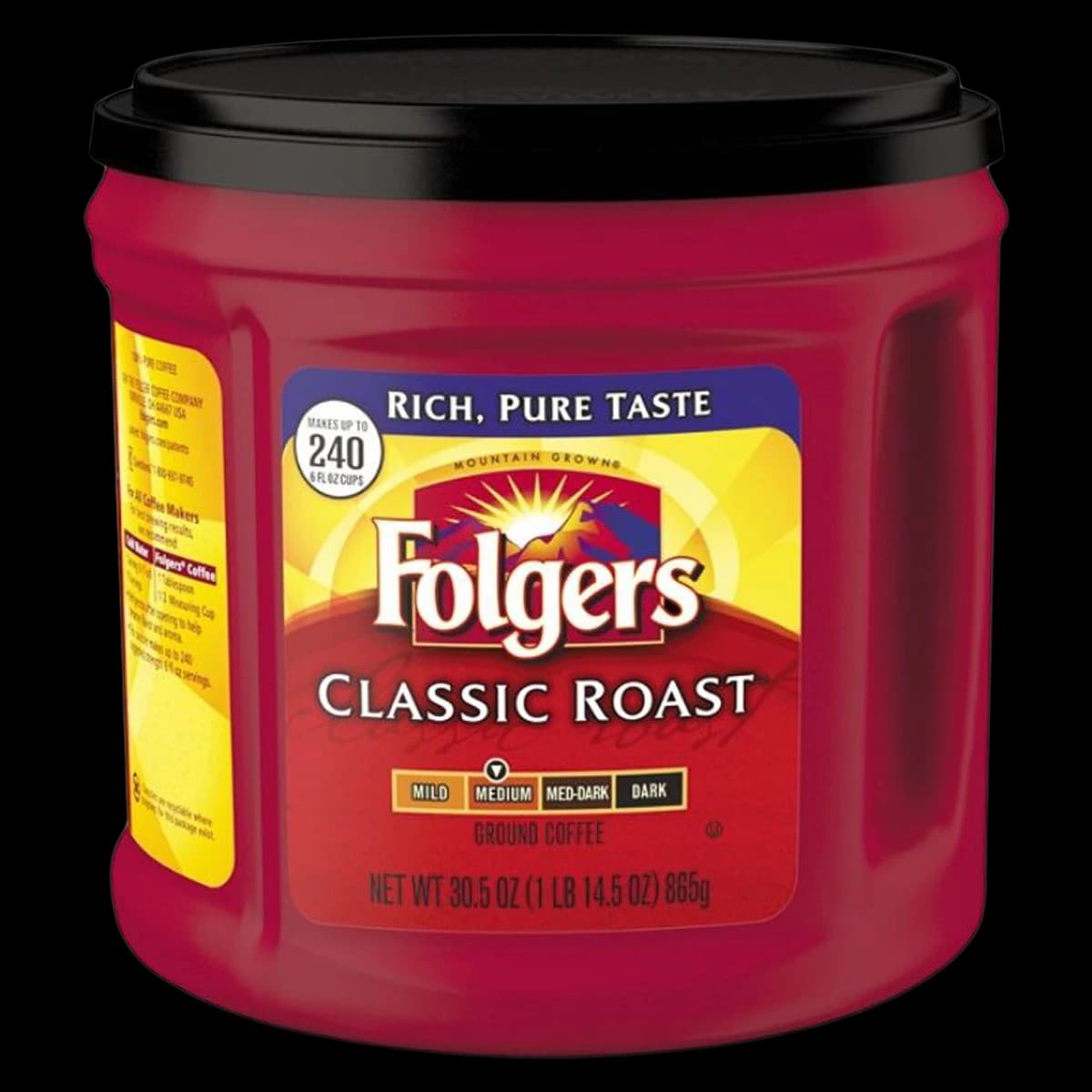 Folgers Classic Ground Coffee, 30.5 oz - Coffee Ground Folgers 30.5oz - Image 1