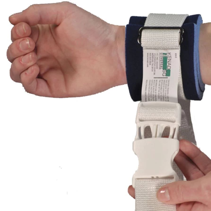 Kenad Sg Medical Limb Holder Wrist/Ankle Quick Release Ties, 1 Pair - Restraint Wrist - Image 1
