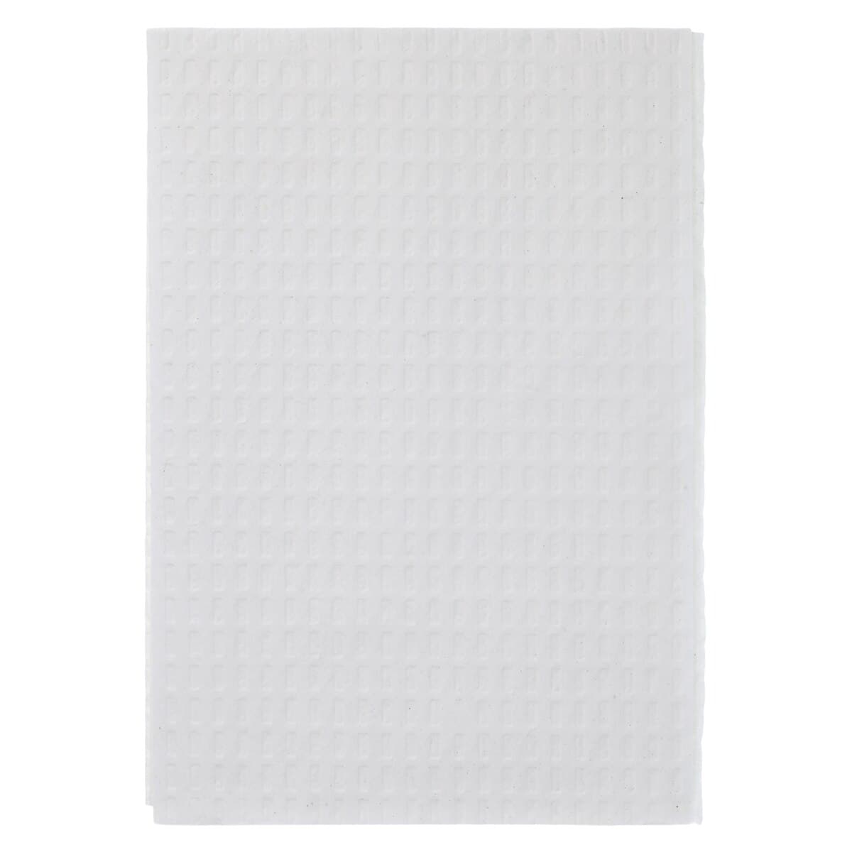 Avalon Patient Bibs, 2-Ply Tissue/Poly, White, 13" x 18", 500/Case thumbnail 2