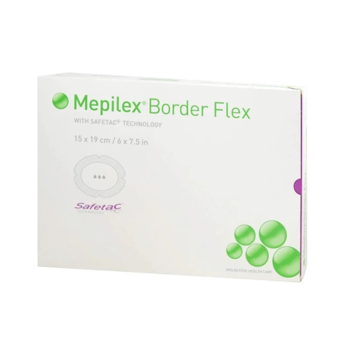 Mepilex Border Foam Post-Op Dressing, 15x19cm, Sterile, Latex-Free - Dressing Mepilex Border - Image 1