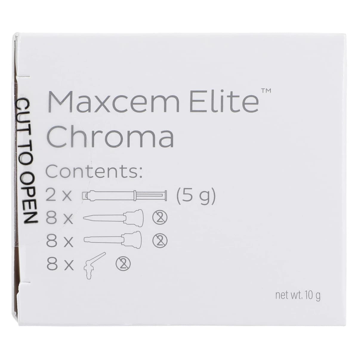 Maxcem Elite Chroma Universal Resin Cement Refill Pack, Yellow, 5g Syringe (2), 36302 thumbnail 8