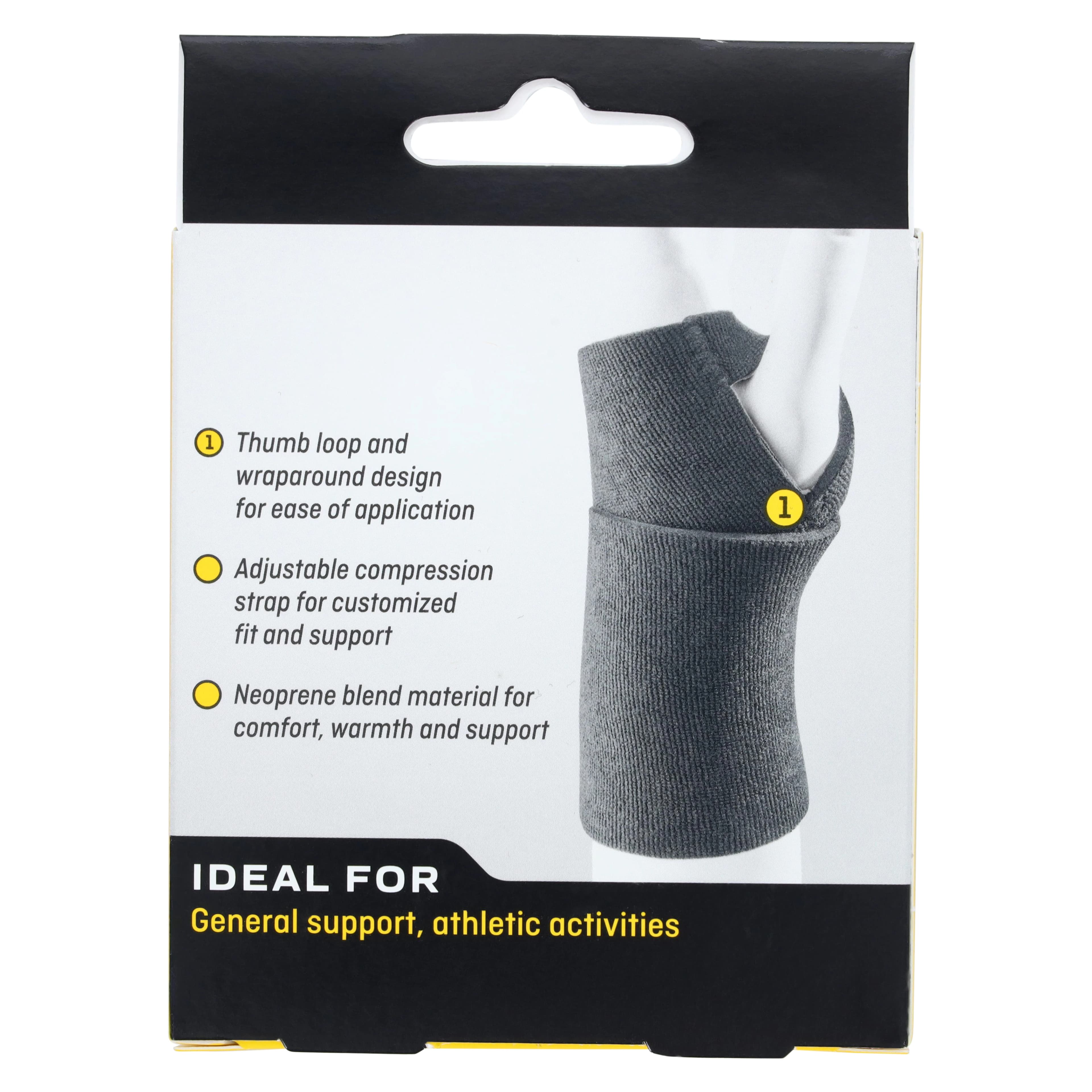 Futuro Wrap Around Wrist Support, Neoprene, One Size (Fits 4.5-9.5") thumbnail 4