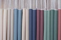 Cubicle Curtain, Polyester, Windsor Gull, 9' x 6', Each - Curtain Polyester 9x6' - Image 1