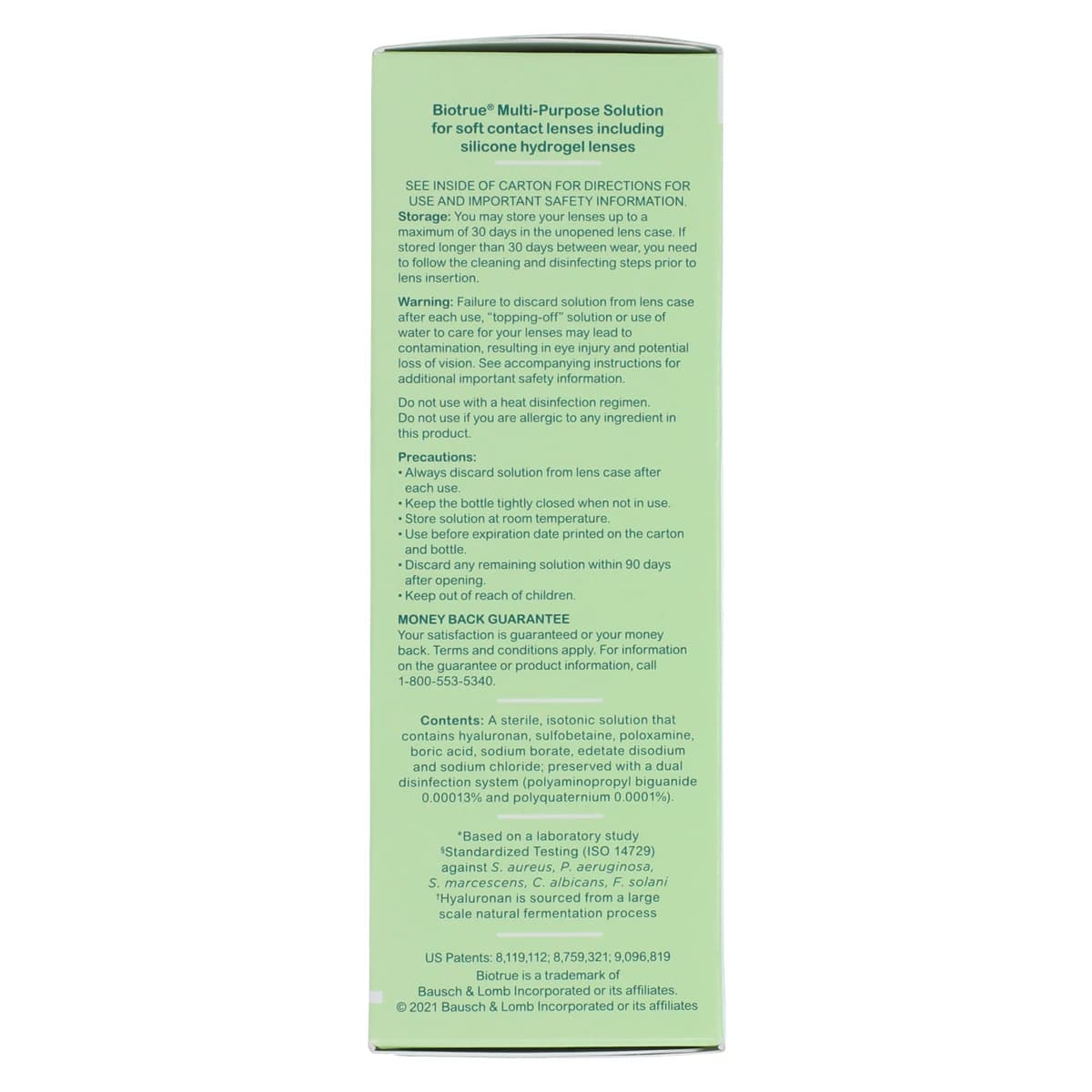 Bausch + Lomb BioTrue Multi-Purpose Contact Lens Solution, 4 oz Bottle thumbnail 3