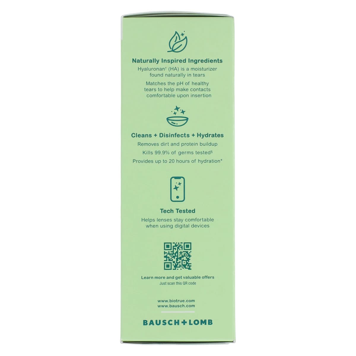 Bausch + Lomb BioTrue Multi-Purpose Contact Lens Solution, 4 oz Bottle thumbnail 4