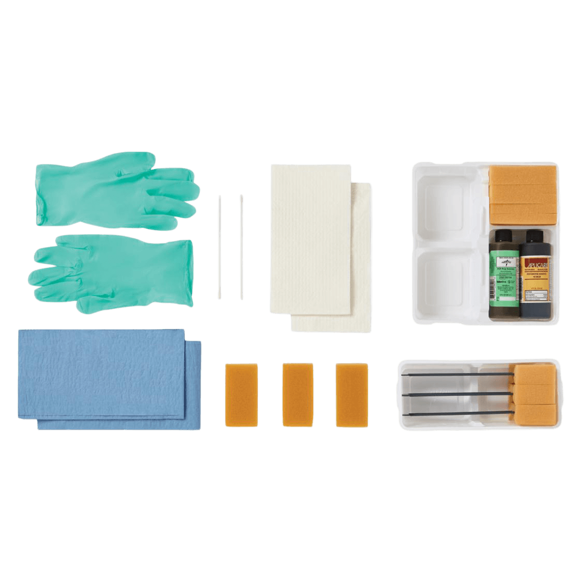 Medline Wet Skin Prep Tray, Latex-Free (E-Kits Scrub Surgical Tray) thumbnail 2