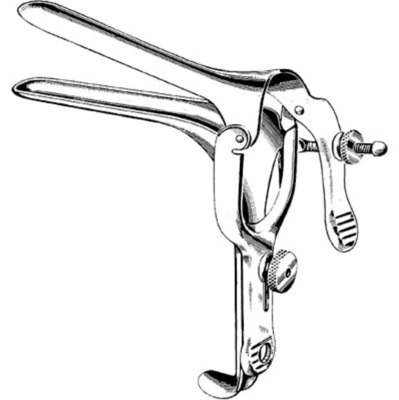 Sklar Instruments Pederson Vaginal Speculum, Large, 4-3/4" x 1" - Speculum Vag Merit Pederson - Image 1