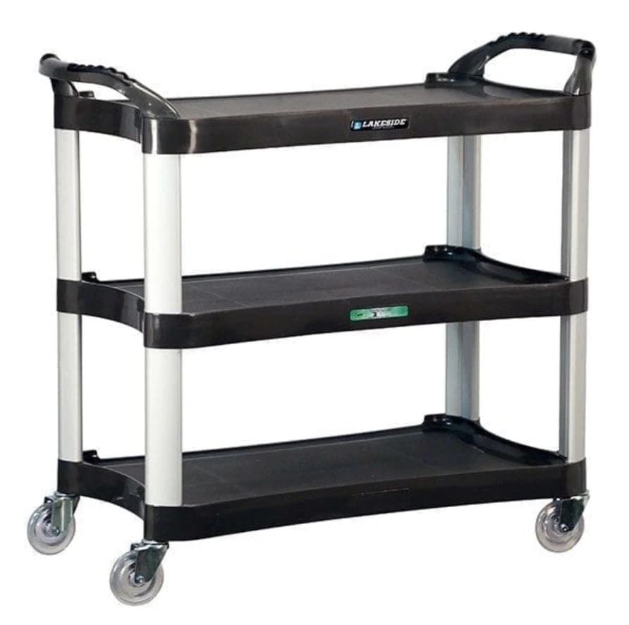 Lakeside Utility Cart, 3-Shelf, 16-3/4" x 29-1/2" - Cart Utility 3 Shelf - Image 1