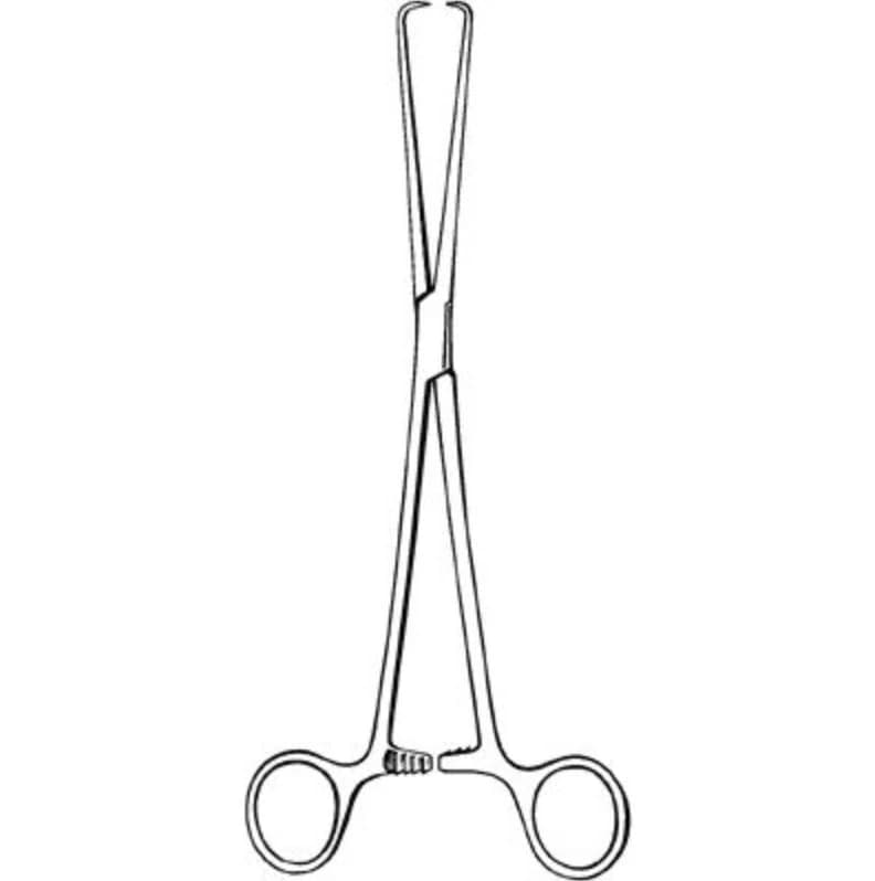 Sklar Merit Schroeder Tenaculum Forceps, Straight, 10-1/4", Stainless Steel - Forcep Tnclm Merit Schroeder - Image 1