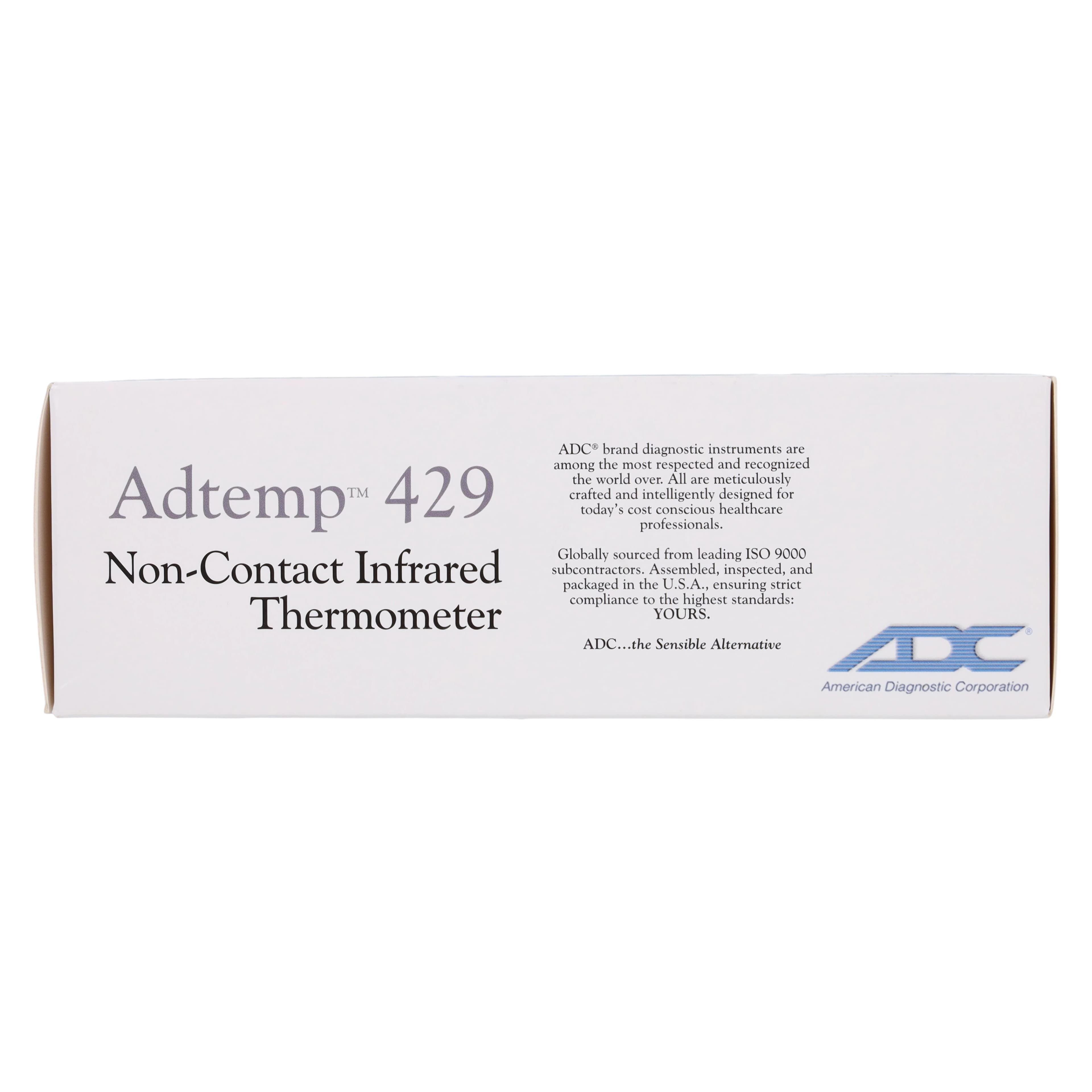 Adtemp Digital Thermometer, Reusable, Infrared Sensor, 71.6-104°F, with 2 AAA Batteries thumbnail 9