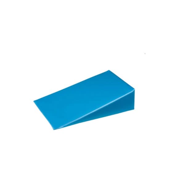 Wedge Positioner 8.5x10x3" 20 Degree Vinyl Cover Blue - Wedge Positioner 8.5x10x3" - Image 1