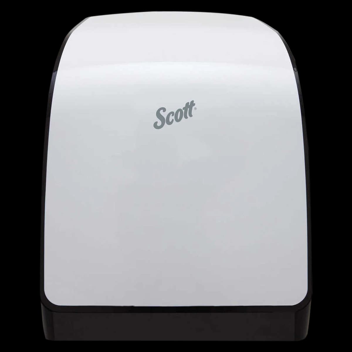 Scott Pro Paper Towel Dispenser, White Plastic, Wall Mount, for Green Core Rolls, 12.66 in x 16.44 in x 9.18 in - Dispenser MOD Manual Towel Rol - Image 1