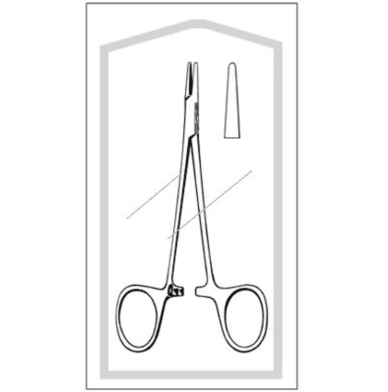 Sklar Econo Webster Needle Holder, Smooth, 5-1/4", 50/Box - Needle Holder Webster - Image 1