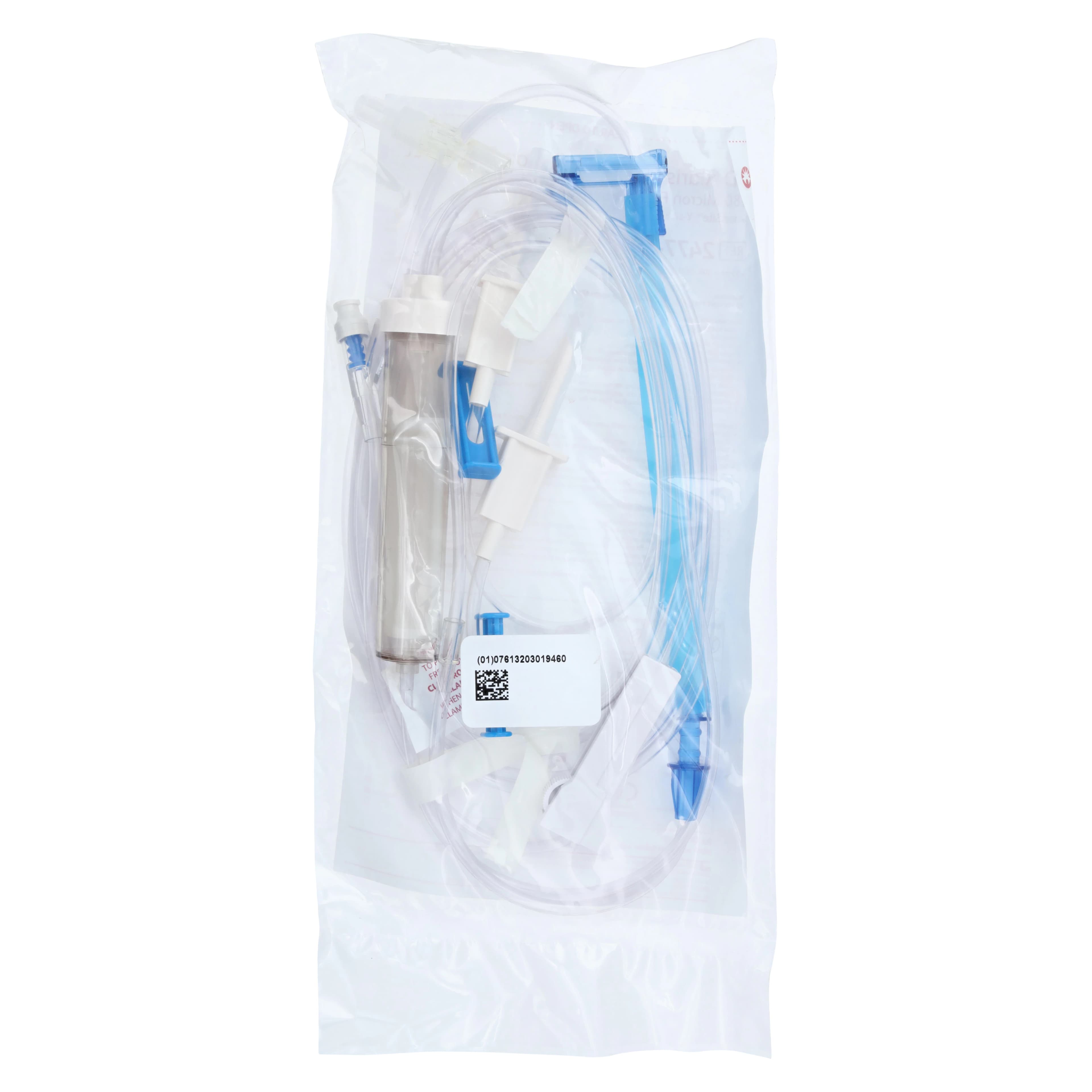 Alaris Pump Module Infusion Set, Needle-Free, 180 Micron Filter, 15 Drops/mL, 121" Tubing, DEHP Free, 10/Case thumbnail 2