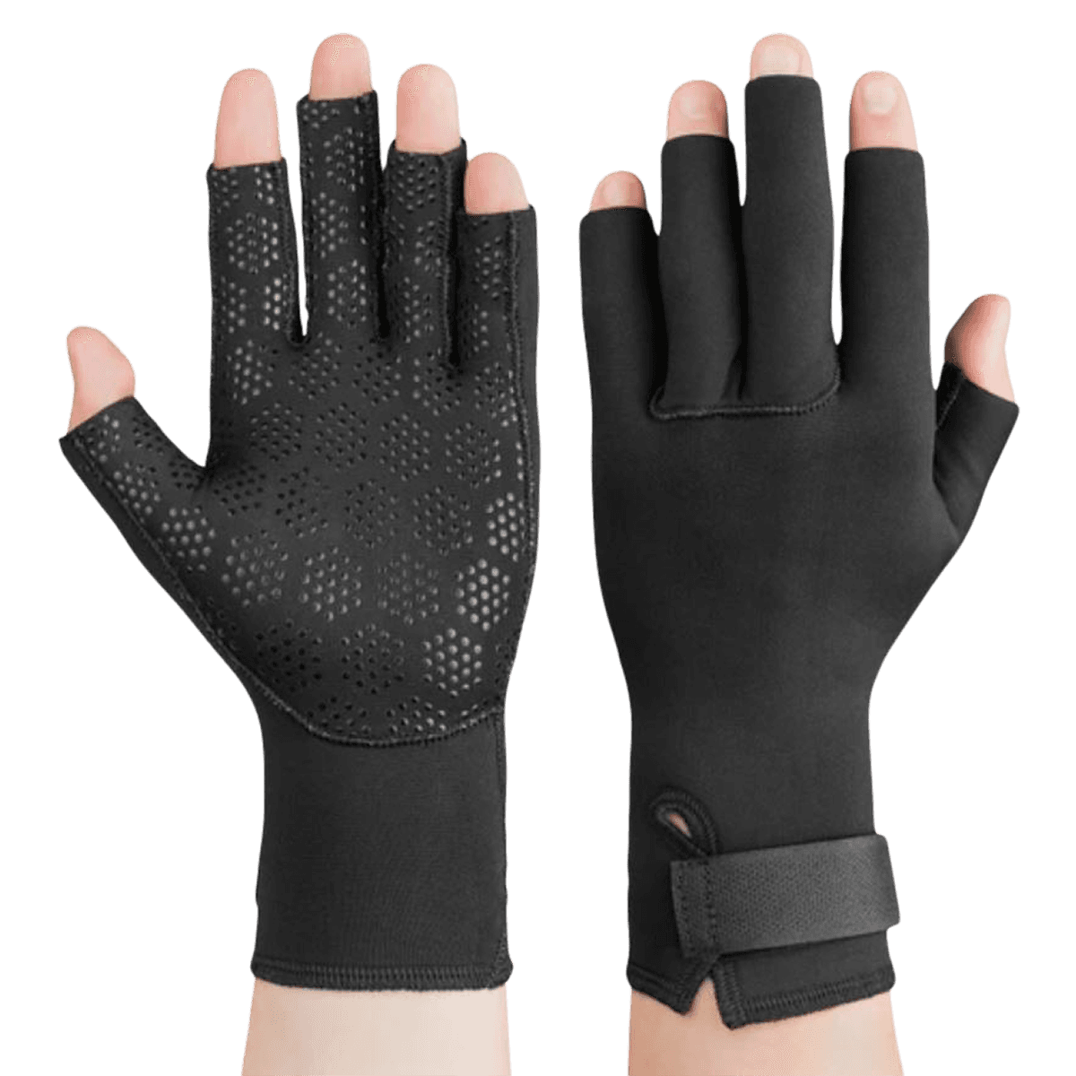 Swede-O Arthritic Thermal Gloves, Adult Small, MVT2 Membrane, Black, Left/Right - Arthritic Gloves Thermal Black - Image 1