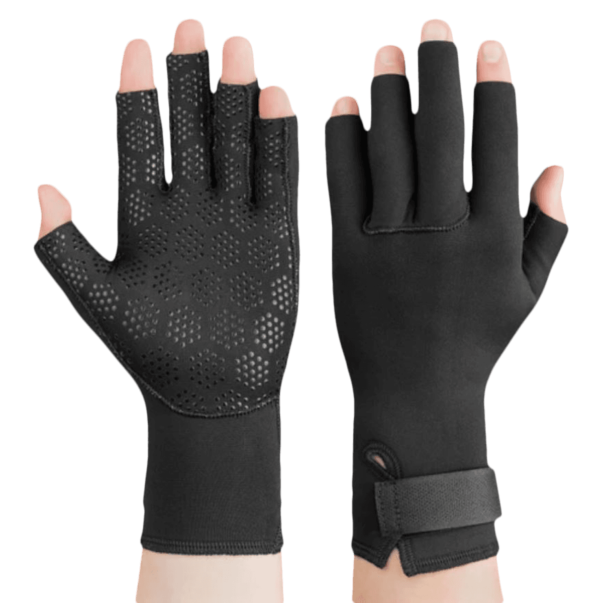 Swede-O Arthritic Thermal Gloves, X-Large, Black, MVT2 Membrane, Left/Right - Arthritic Gloves Thermal Black - Image 1