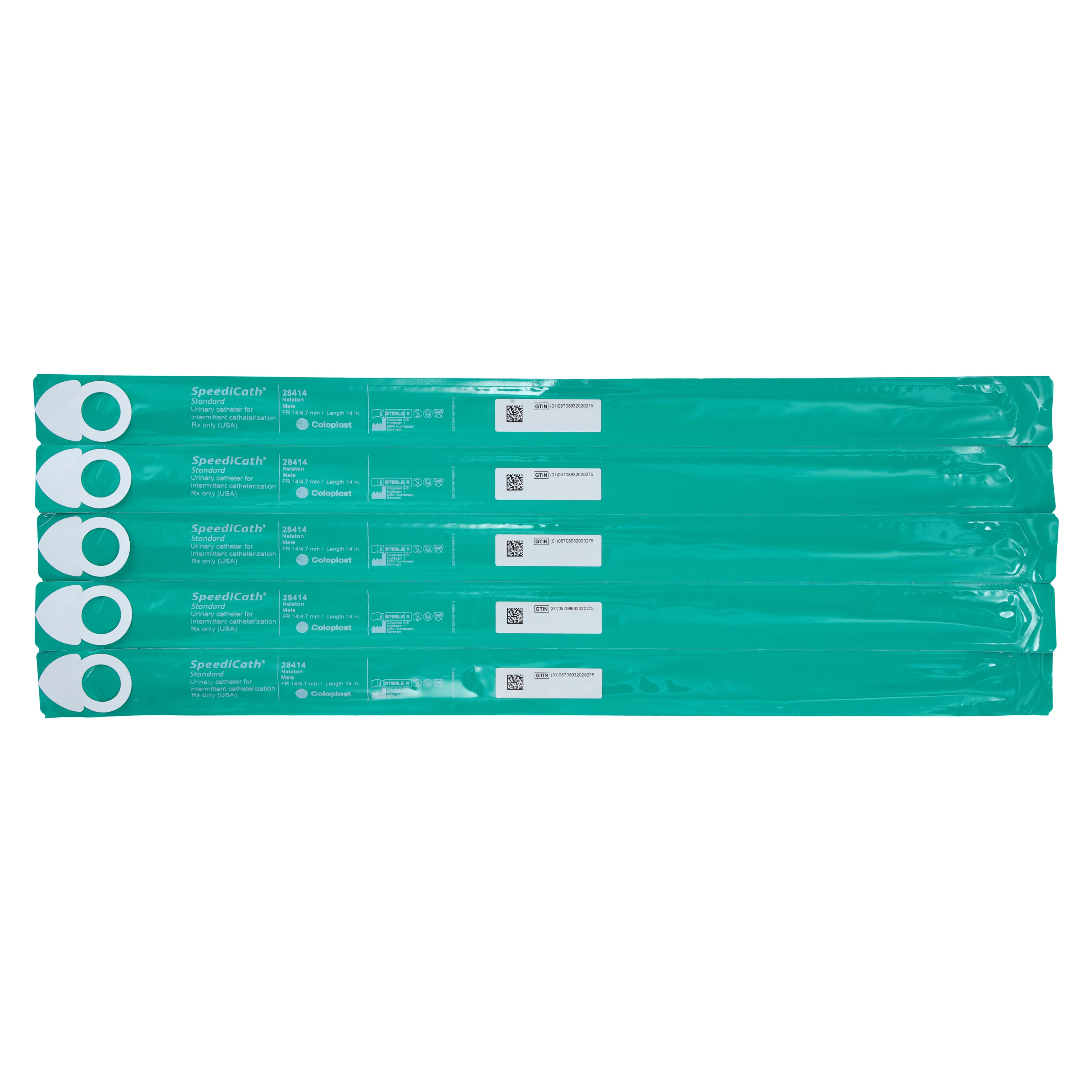 Coloplast SpeediCath Intermittent Catheter, Hydrophilic Coated, 14 Fr, Sterile - SpeediCath Intmt Strl - Image 1
