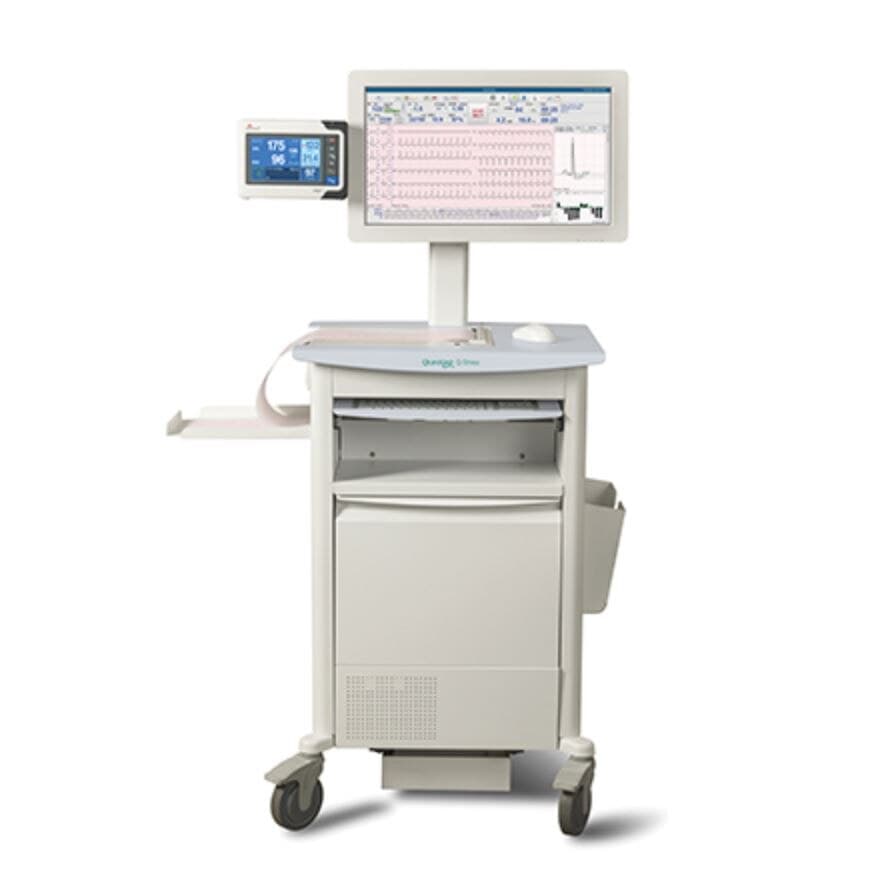 Mortara Instrument Q-Stress Pinch AHA Electrocardio Stress System, 24" Monitor, With CPU/Isolation Transformer, Each thumbnail 2