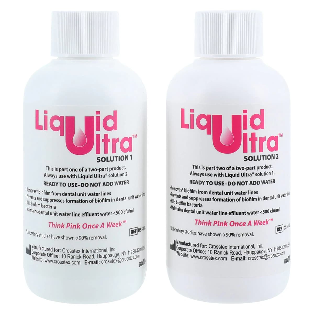 Sterilex Liquid Ultra Solution, 2-Part Waterline Treatment, 10 Sets/Box, DS503L thumbnail 2