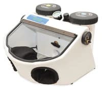 Vaniman SandStorm Edge Micro Abrasive Sand Blaster, 2-Tank (25/50 & 50/100 micron), with LED Lighting and Foot Pedal - SandStorm Edge (25 micron & 50-100 micron tanks) (two tanks) - Image 1