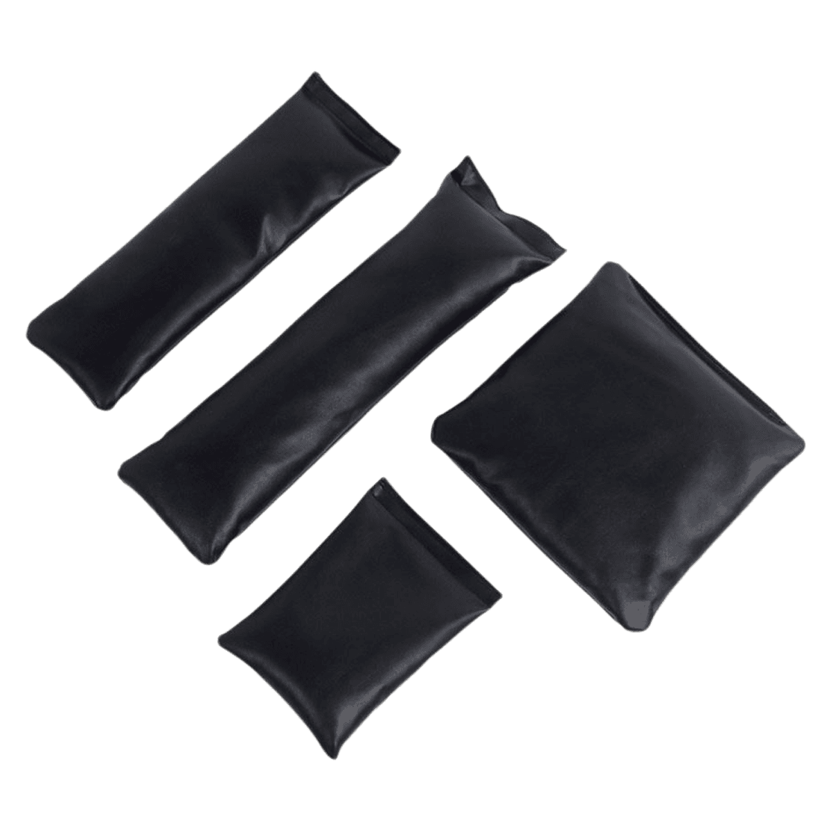 Alimed MRI Safe/Non-Magnetic Sandbag, 11x11", 13 lb, Black Naugahyde Cover - Sandbag MRI 11x11" 13lb - Image 1