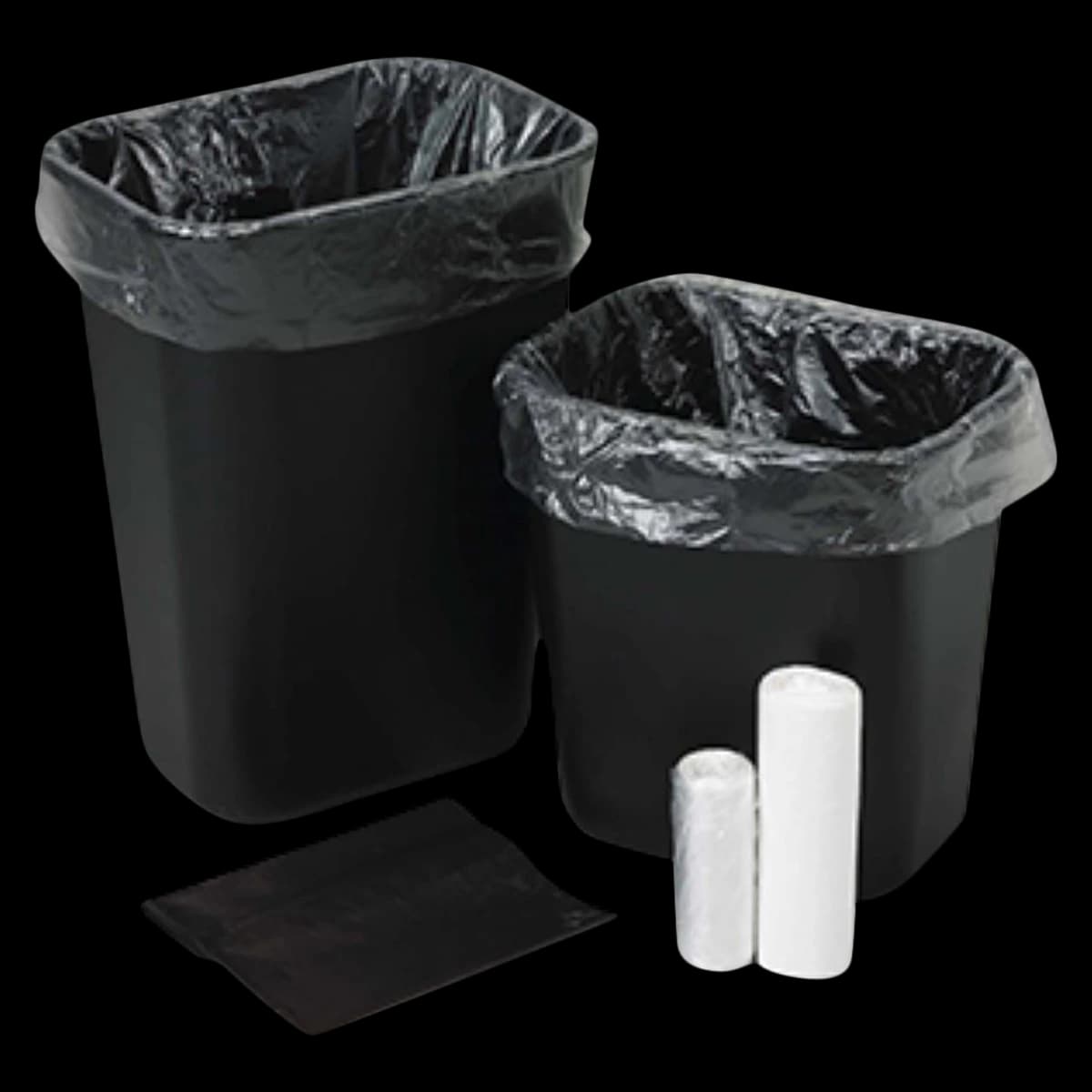Medegen Hi-Density Natural Waste Bag, 40" x 48", Disposable HDPE - Bag Natural 40x48 Hi-Dens - Image 1