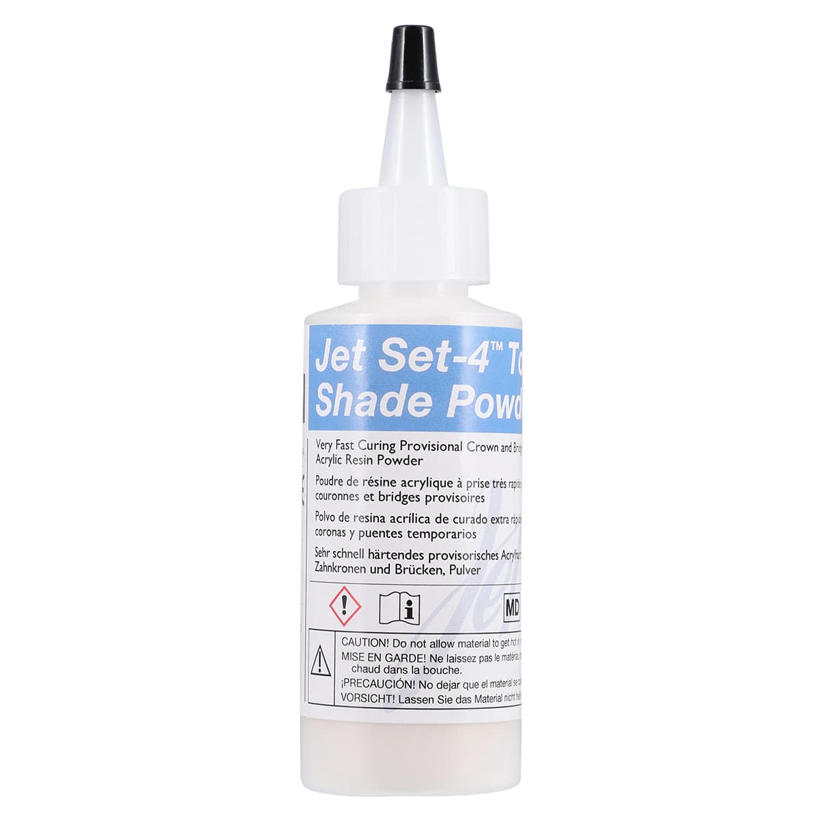 Jet Set-4 Powder, Shade A2, Self-Cure, 2 oz (45g), Refill thumbnail 3