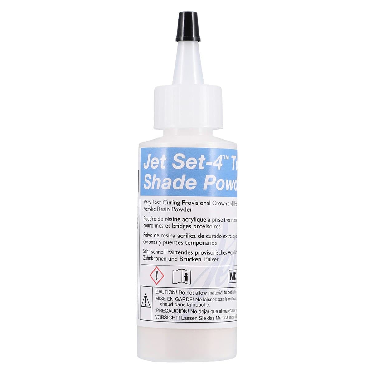 Jet Set-4 Powder, Shade A3.5, Self-Cure Temporary Material, 2 oz (45g) Refill thumbnail 3