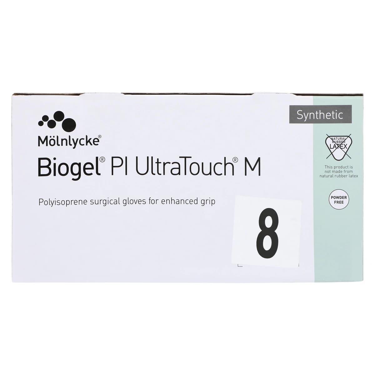 Biogel PI UltraTouch M Polyisoprene Surgical Gloves, Powder-Free, Latex-Free, Size 8 thumbnail 8