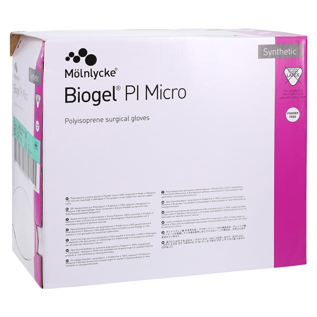 Biogel PI Micro Surgical Gloves, Powder-Free, Synthetic Polyisoprene, Size 6 thumbnail 4