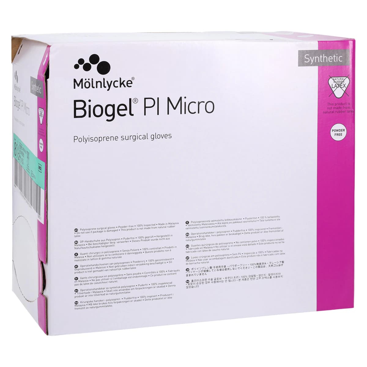 Biogel PI Micro Polyisoprene Surgical Gloves, Powder-Free, Size 7 thumbnail 4