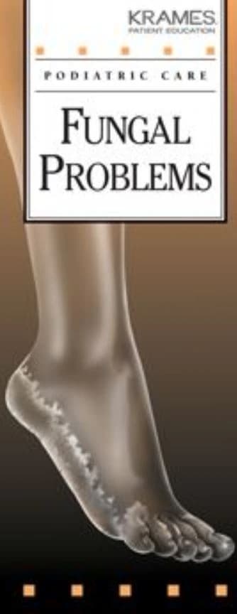 Krames Communications Fungal Problems Educational Brochure, Full Color, 50/Package - Brochure Fungal Problems - Image 1