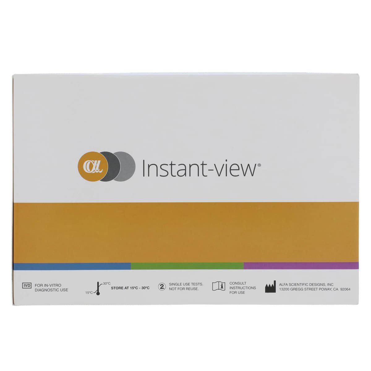 InstantView DOA Drugs of Abuse Test Dip Card, 5 Panel, Moderate Complexity, 25/Box thumbnail 2