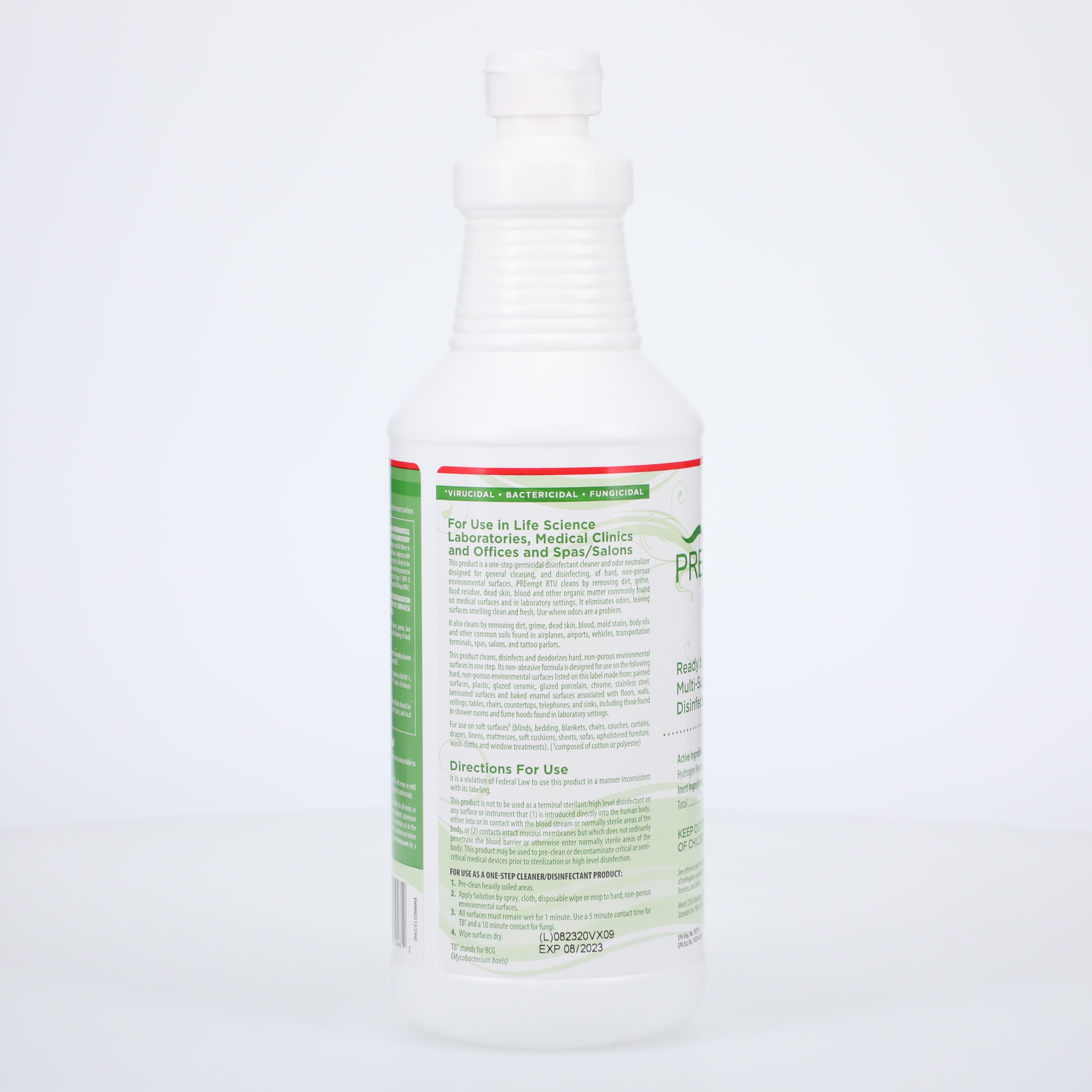 PREempt Multisurface Disinfectant, 32 oz Bottle, 12/Case thumbnail 4