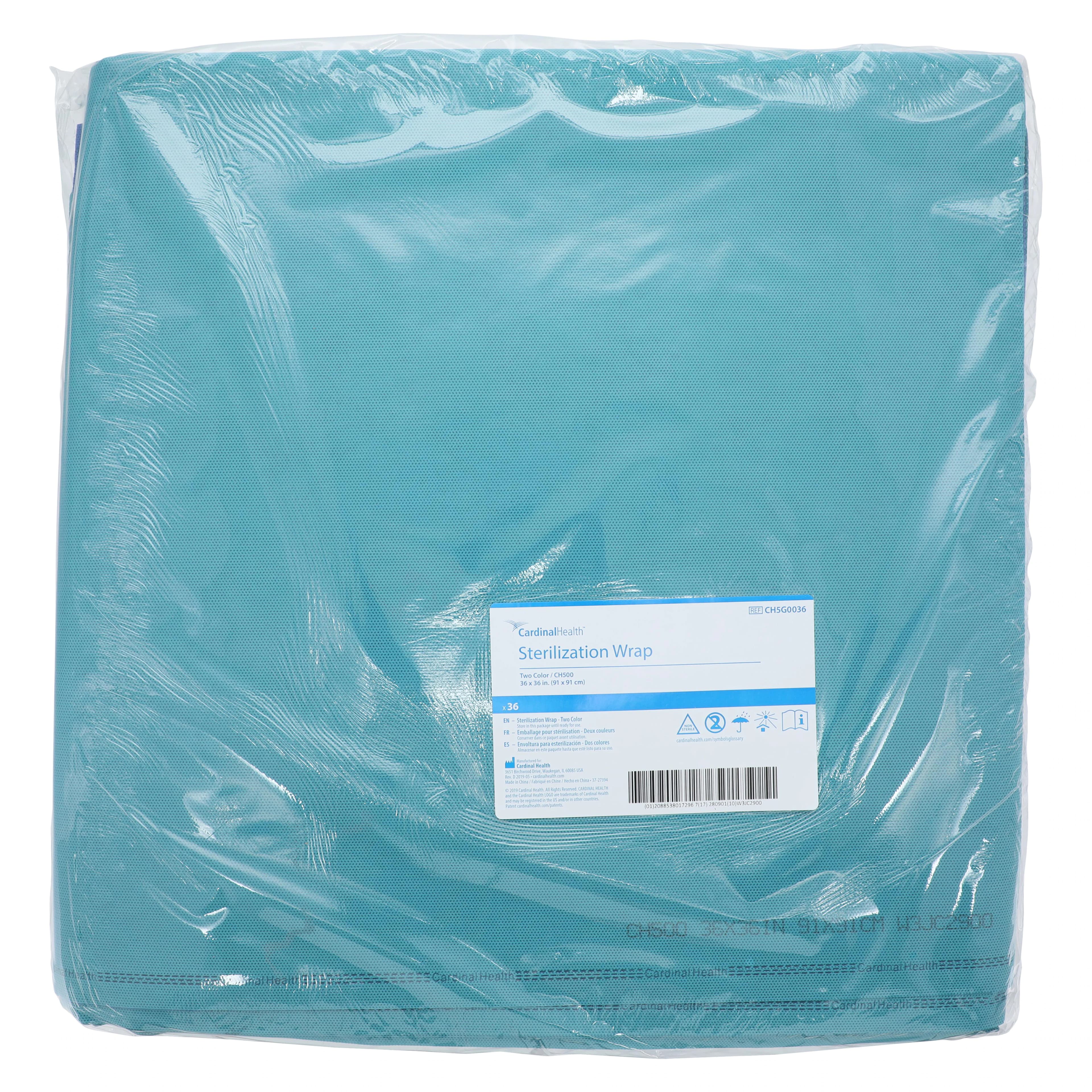 Cardinal Health Sterilization Wrap, 36x36", 72/Case thumbnail 4