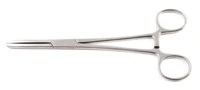 Econo Tube Occluding Forcep, Straight, 7", Stainless Steel, Sterile, 25/Box - Forcep Tube Occl Dispo Sm Str - Image 1