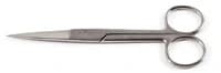 Sklar Econo Operating Scissors, Straight, 5-1/2", Stainless Steel, Sterile, Disposable, 25/Box - Scissors Or Disp Str Sh/Sh - Image 1
