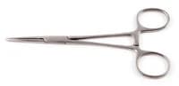 Sklar Econo Crile Hemostatic Forceps, Straight, 5-1/2", Stainless Steel, Sterile, 25/Box - Forcep Crile Disp Str - Image 1