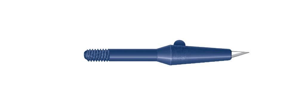 Katena Stab Incision Knife, 15 Degree Angle Tip, 3mm, Disposable, 6/Box - Knife Surg 15 Degree Angle 3mm - Image 1