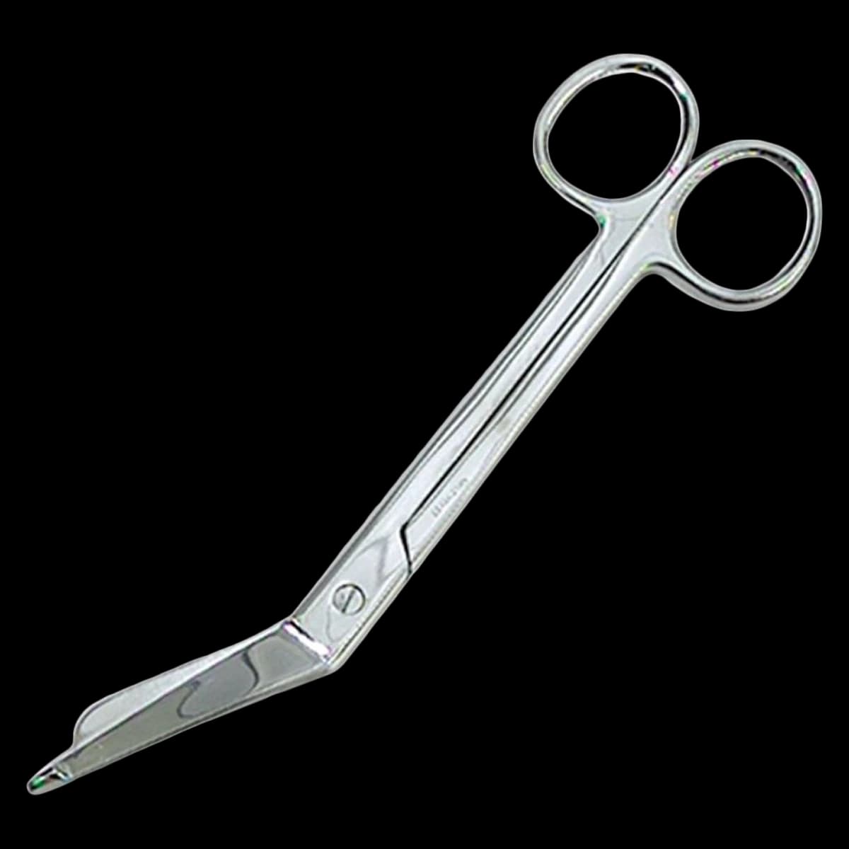 Mueller Sports Medicine Bandage Scissors, Angled, 7-1/4" Stainless Steel, Each - Bandage Scissors - Image 1