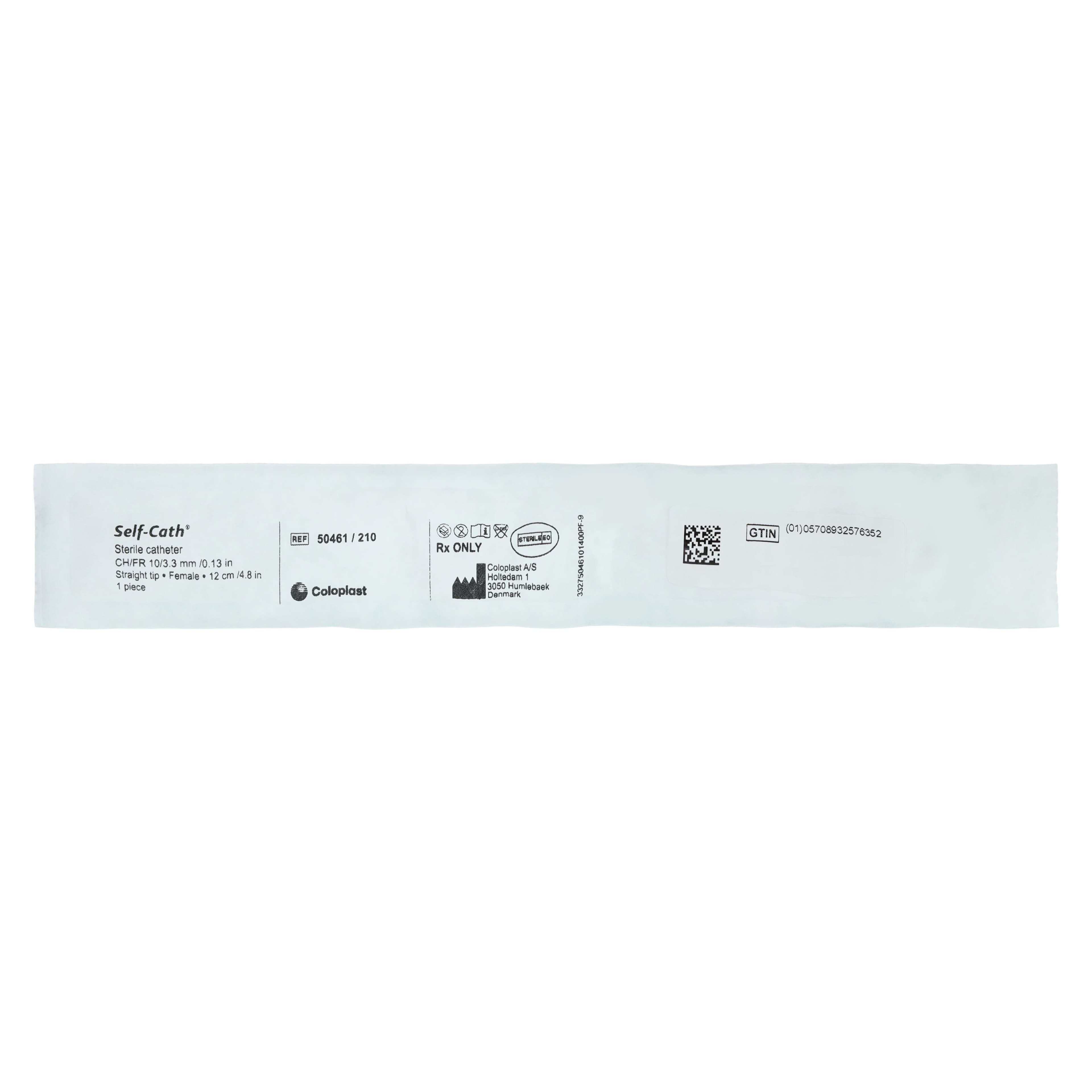 Coloplast Self-Cath Intermittent Catheter, Straight Tip, PVC, 10 Fr thumbnail 2