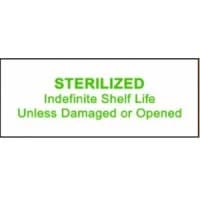 Healthmark Printed Message Labels, White/Green, 1000/Roll - Label Printed Message - Image 1