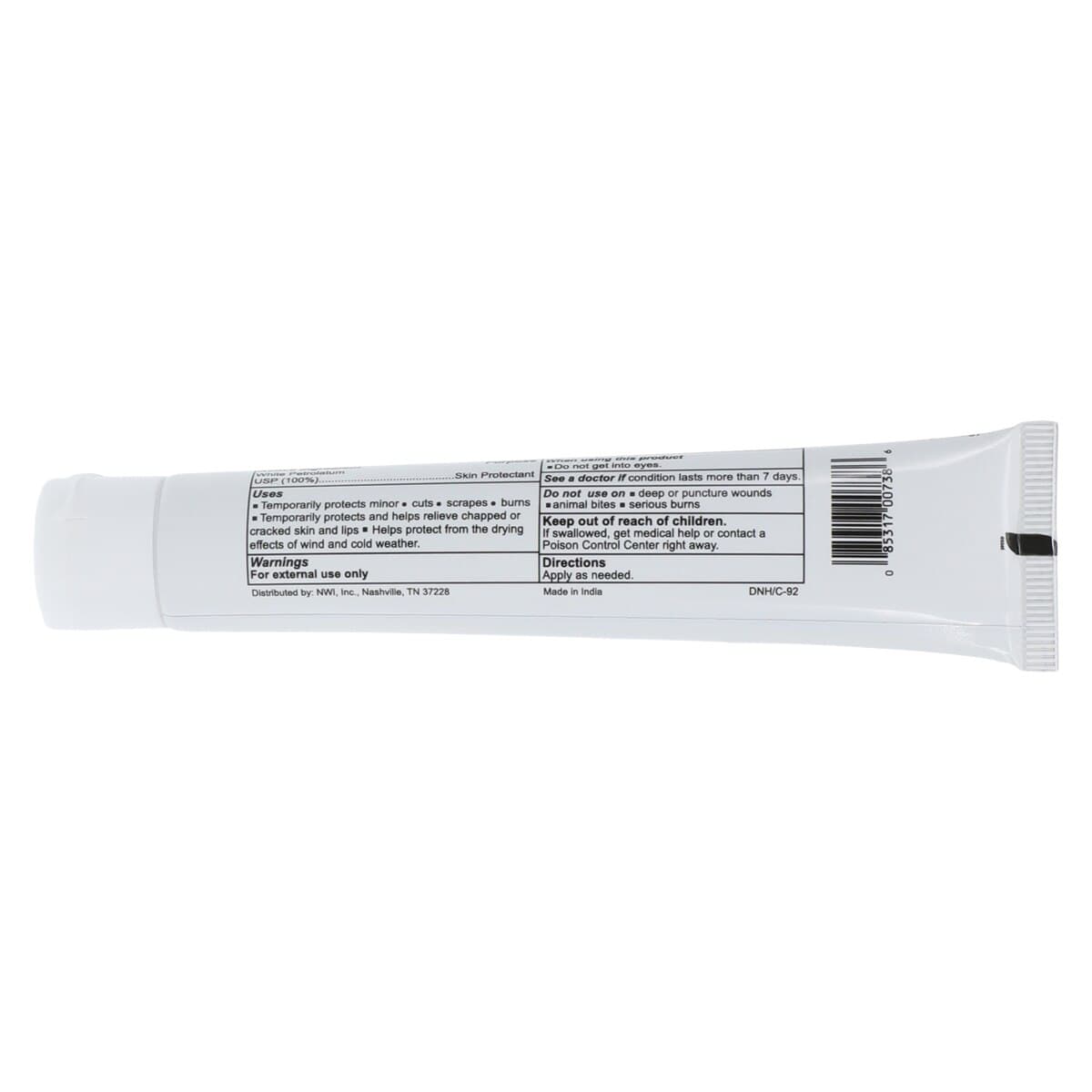 CareAll Petrolatum White Ointment Jelly, Flip Top Tube, 1 oz thumbnail 2