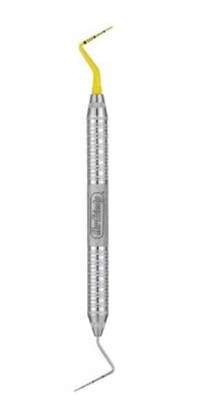 Hu-Friedy Colorvue Oxford Double-Ended Periodontal Probe Starter Kit, UNC15/PH6 Handle, 6 Resin Tips, 1 Metal Tip, PCVOKIT6 - Colorvue® Oxford Probe Kit - Image 1