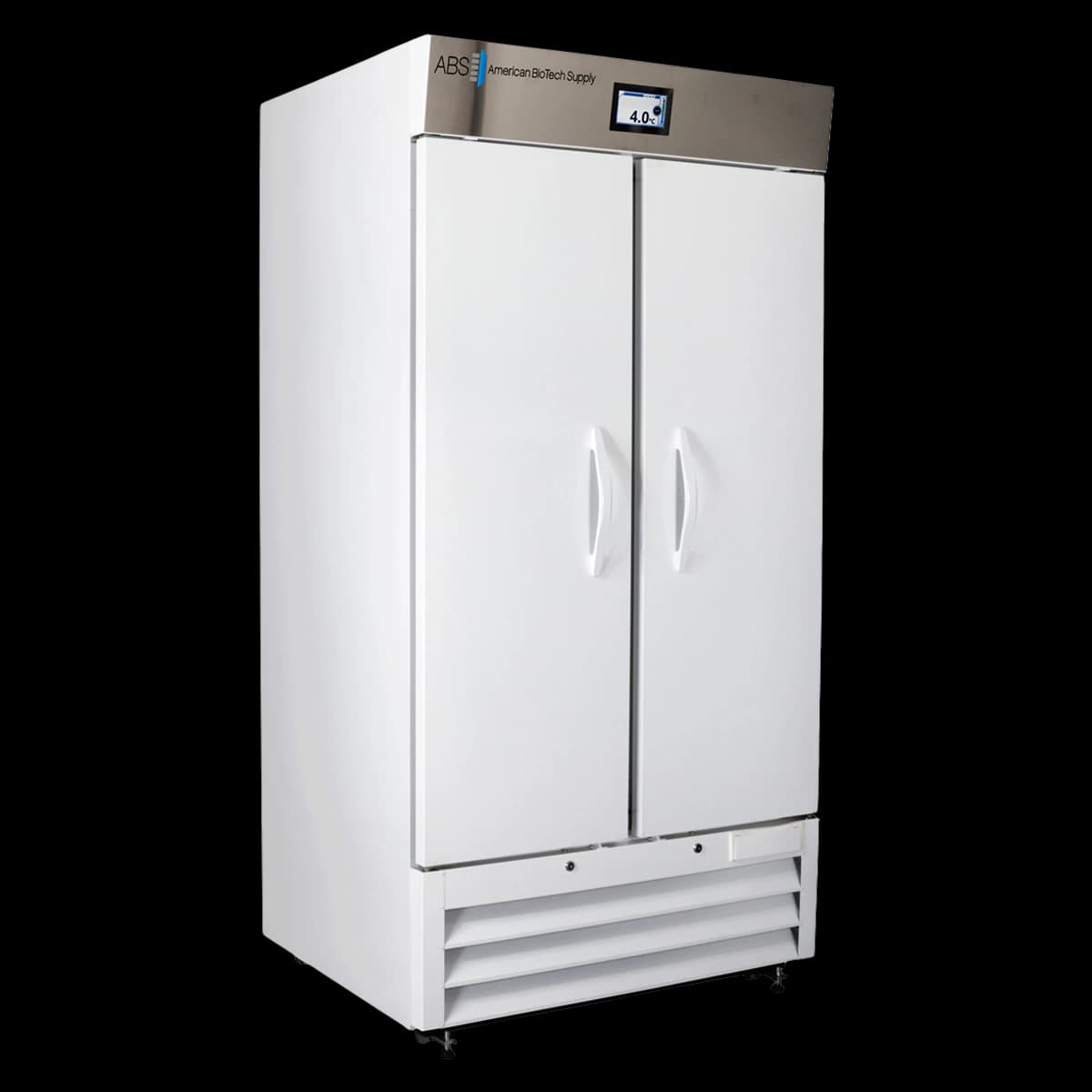 American Biotech Supply Lab Refrigerator, Solid Door, 36 Cu Ft, 2 Doors, Right Hinge, 1-10°C, Cycle Defrost, 01KT0J08YFYY2DH078AA2KNTVW - Lab Fridge Sld Door 36CF TS - Image 1
