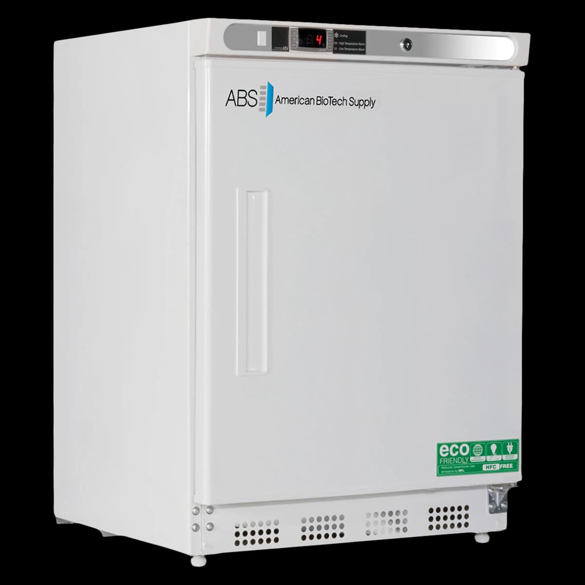 American Biotech Supply Undercounter Laboratory Refrigerator, 4.6 cu ft, Solid Door, Right Hinge, 1-10°C, Cycle Defrost - Fridge Undrctr Bi S 4.6CF - Image 1
