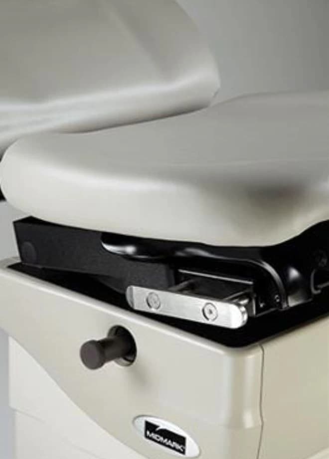 Midmark 630 Exam Table Seat Rails, Field Installed - Rails Seat f/ 630 Exam Table - Image 1