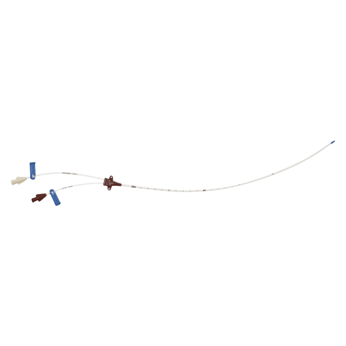 Teleflex Catheterization Set 4Fr Centra, 12" Blue FlexTip Polyurethane Catheter, 5/Case - Catheterization Set 4Fr Centra - Image 1