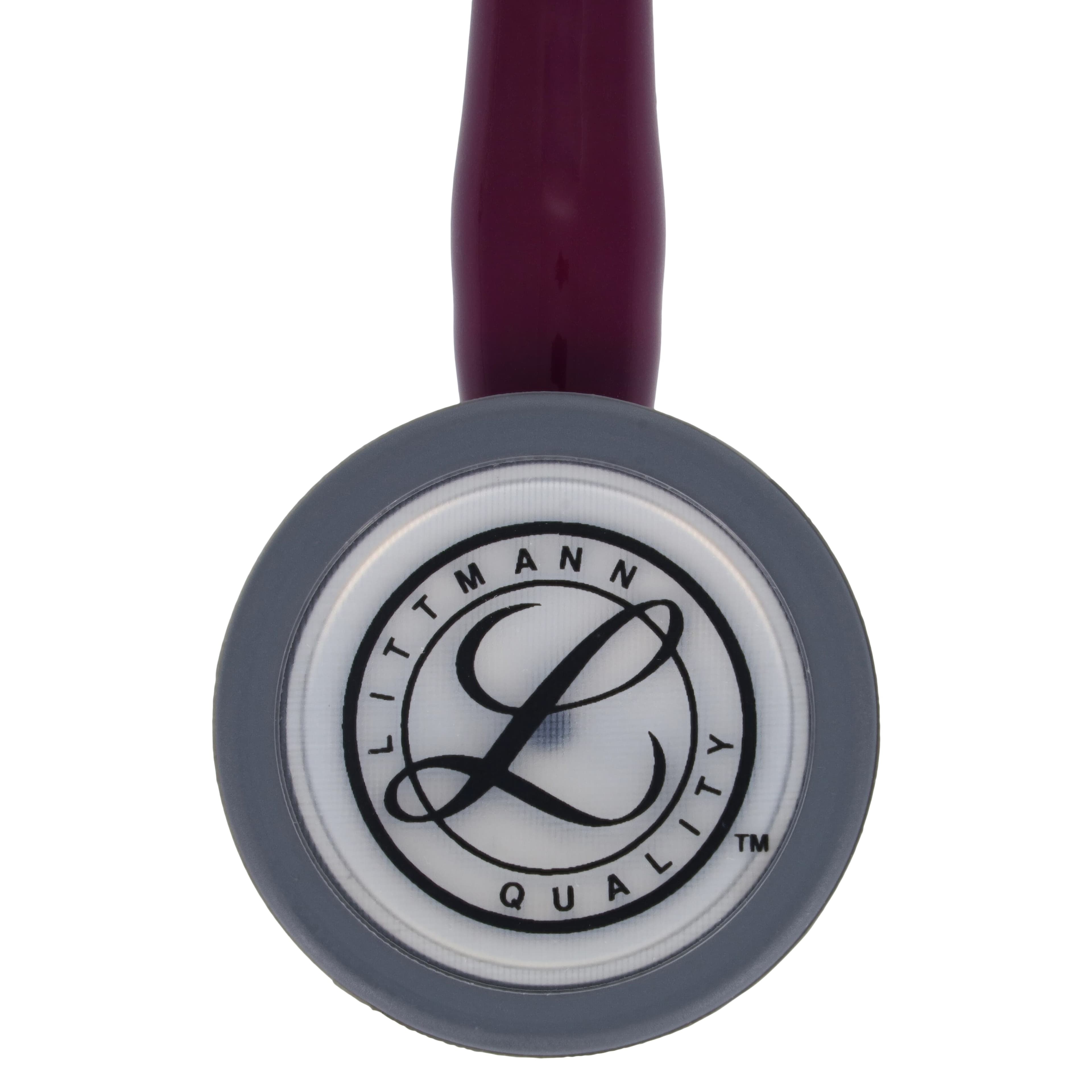 3M Littmann Cardiology IV Stethoscope, Adult/Child, Plum, Double Lumen Tubing, 28" thumbnail 5