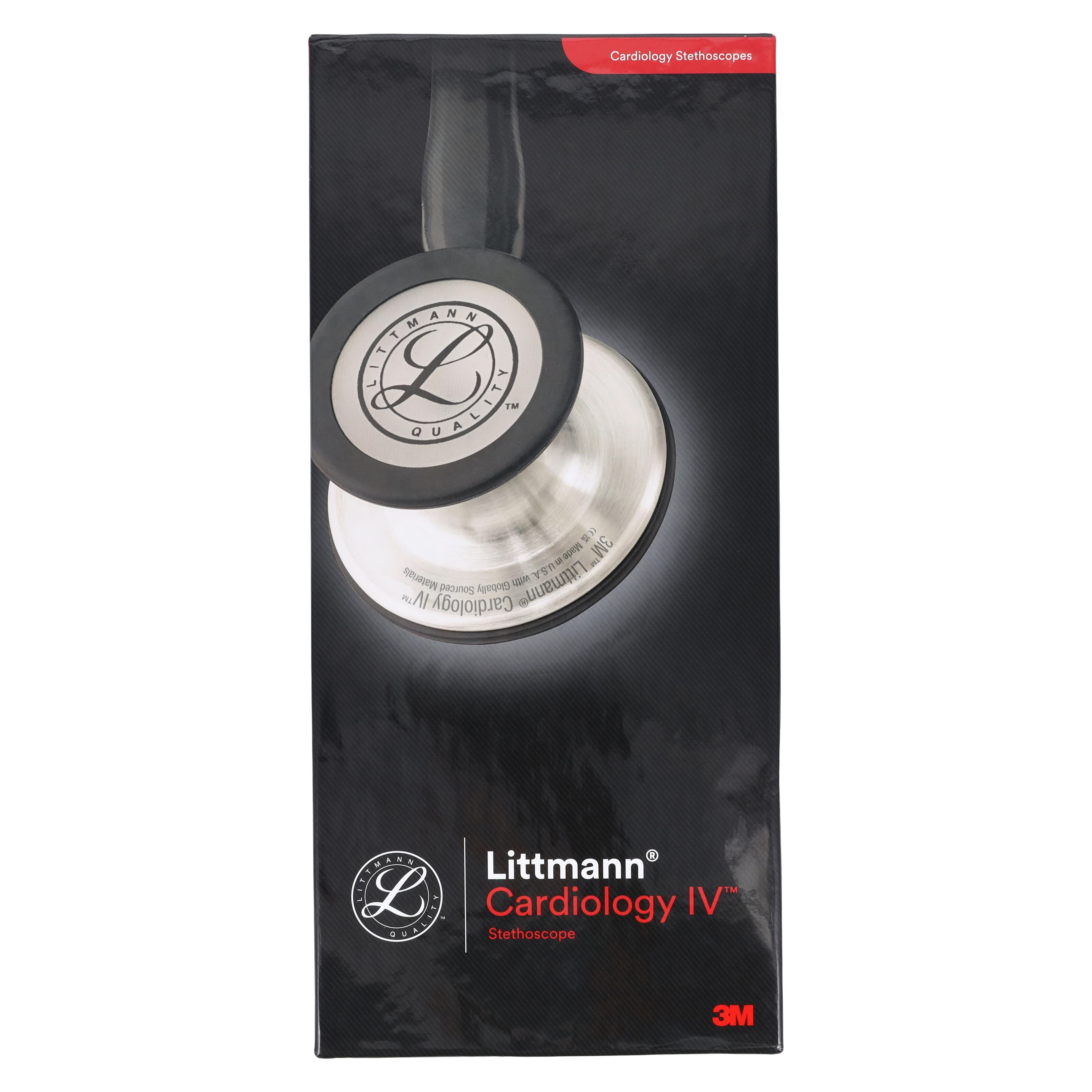 3M Littmann Cardiology IV Stethoscope, Adult/Child, Plum, Double Lumen Tubing, 28" thumbnail 7